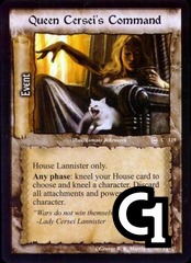 Queen Cersei's Command